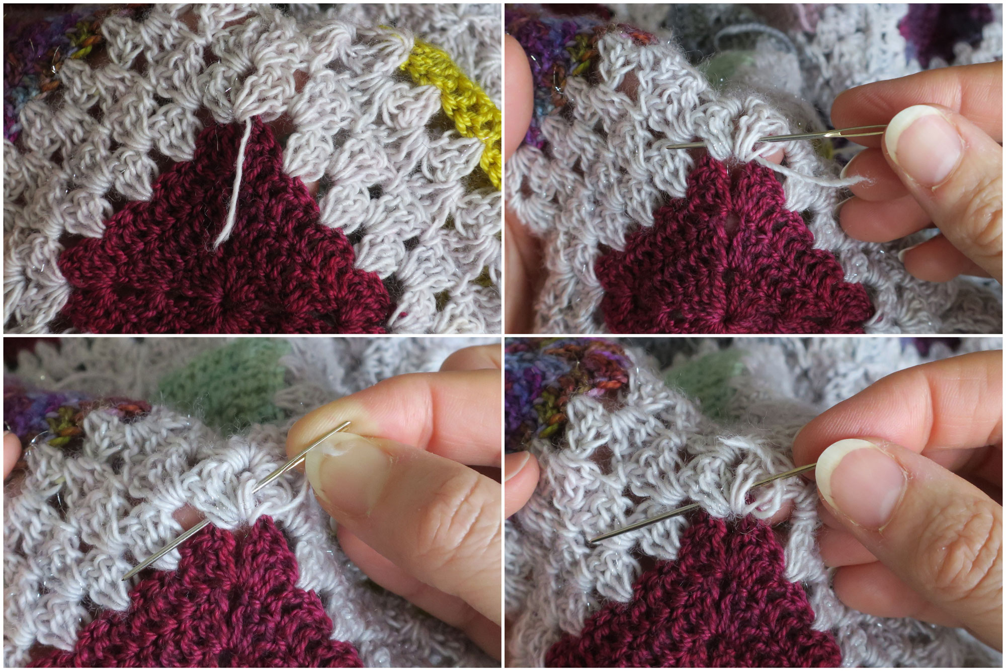 Twinkling Granny Square Sweater Layout & Assembly - Mezzacraft - Sharing  the Art of Crochet