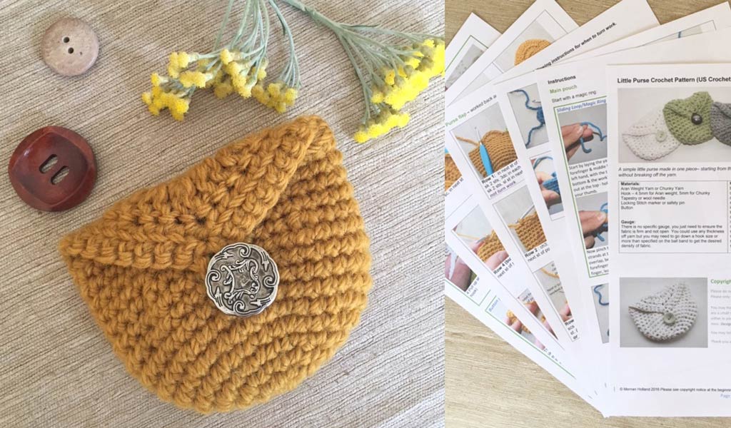 Easy Coin Purse/Wallet pattern by Kristin Dragos | Crochet purse patterns, Crochet  pouch, Crochet coin purse