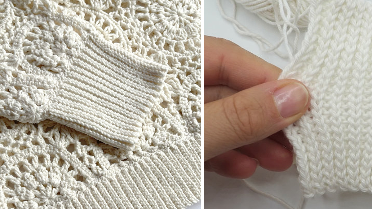 Crochet Pattern Long Sleeve Fold Top Pattern PDF Download 